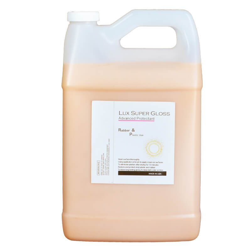 Gloss and Durable Rubber & Plastic Protectant - CarCarez Auto Detailing Products and Car Wash Supplies