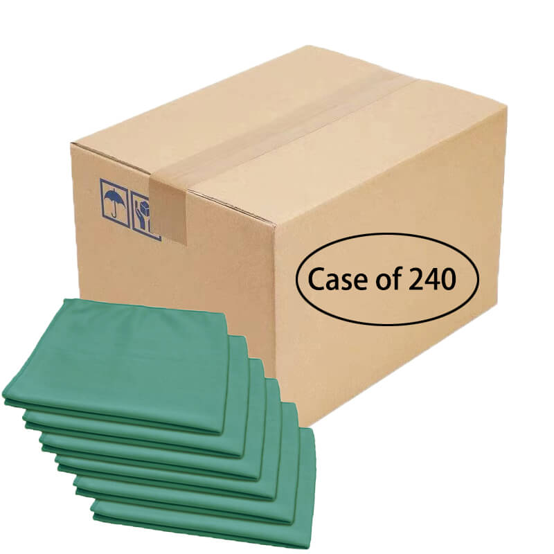 Glass & Mirror Microfiber Towel (16"x16",  Pack of 240) - CarCarez Auto Detailing Products and Car Wash Supplies