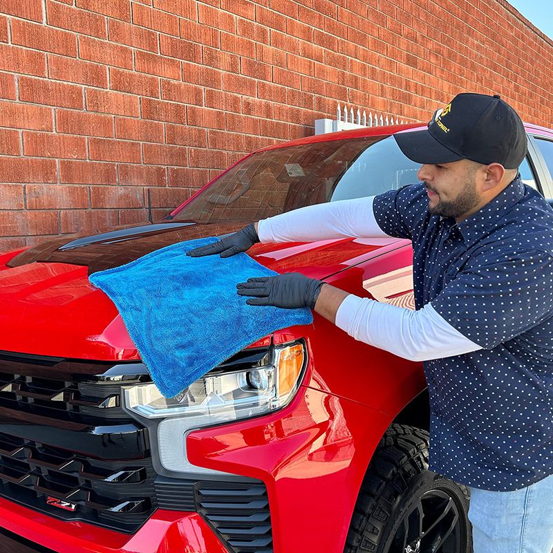 Twisted Loop Microfiber Drying Towel, 1200 GSM, 16"x24" - CarCarez Auto Detailing Products and Car Wash Supplies