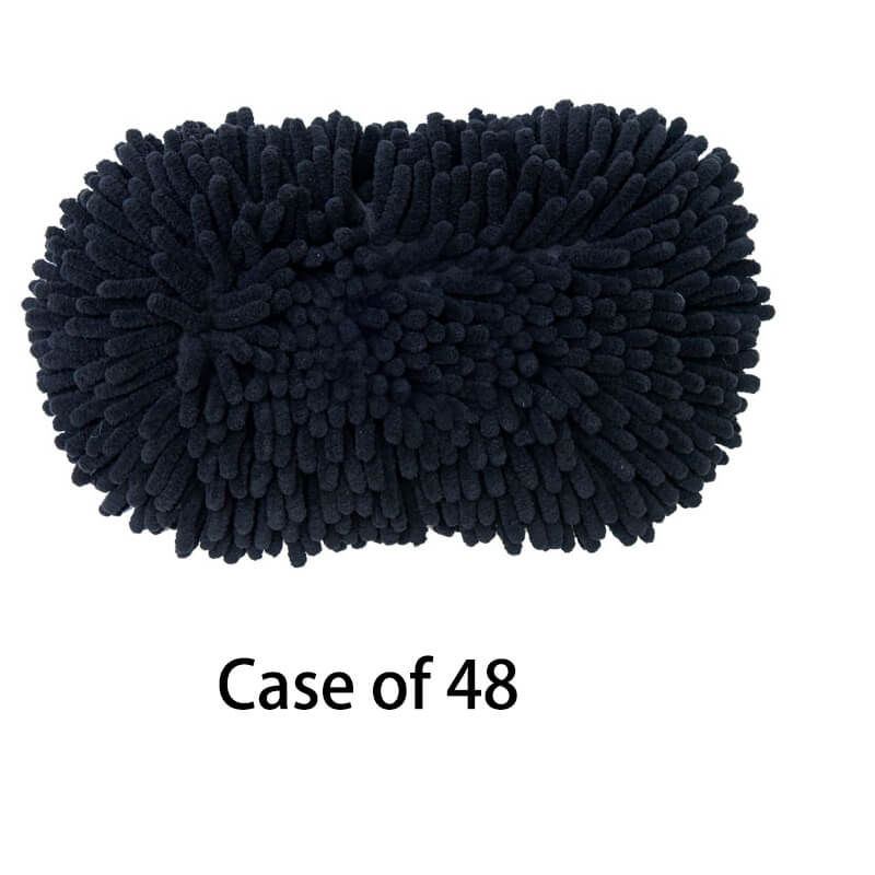 Microfiber Chenille Car Wash Pad, Pack of 48 - CarCarez Auto Detailing Products and Car Wash Supplies