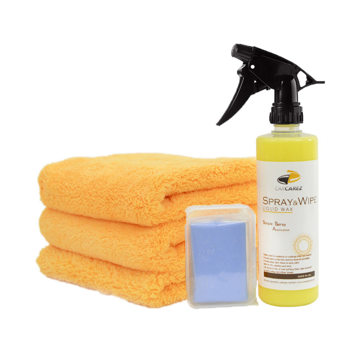 Car Wash & Wax Kit (5 items) - CarCarez Auto Detailing Products and Car Wash Supplies