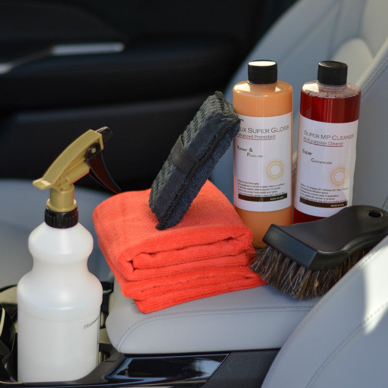 Luxury Super Gloss Clean & Protect Kit - Interior & Exterior - CarCarez Professional Auto Detailing and Cleaning Products