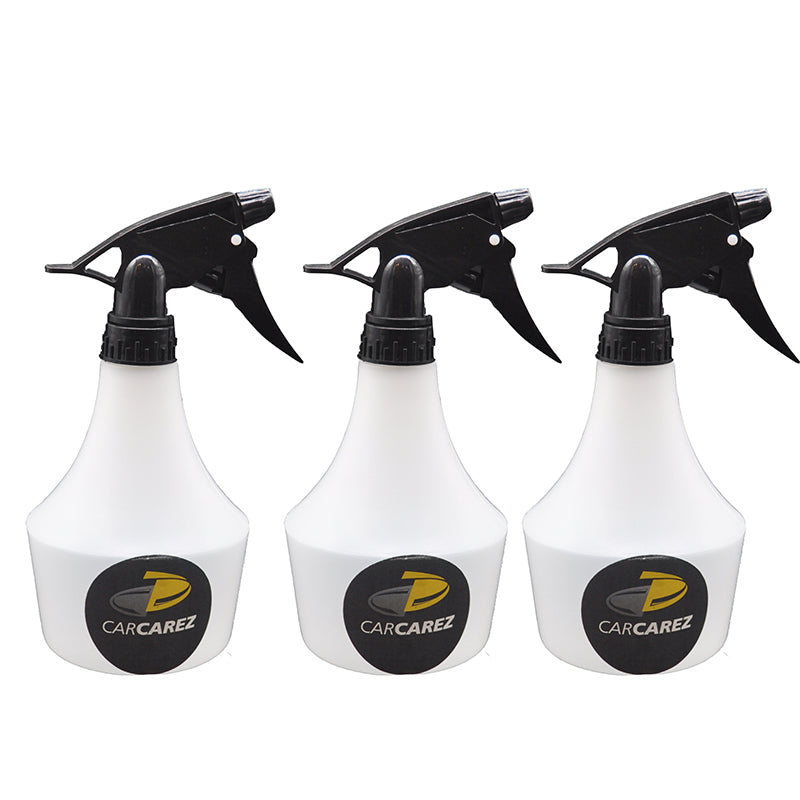 Professional Heavy Duty Sprayer w. 16oz Vase Bottle (Pack of 3) - CarCarez Professional Auto Detailing and Cleaning Products