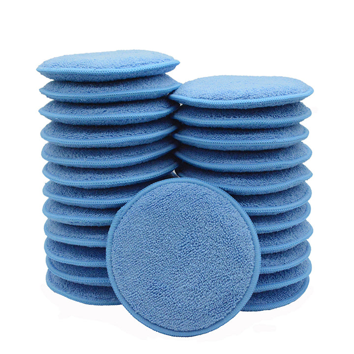 5" Microfiber Applicator Pad (Pack of 24) - CarCarez Auto Detailing Products and Car Wash Supplies