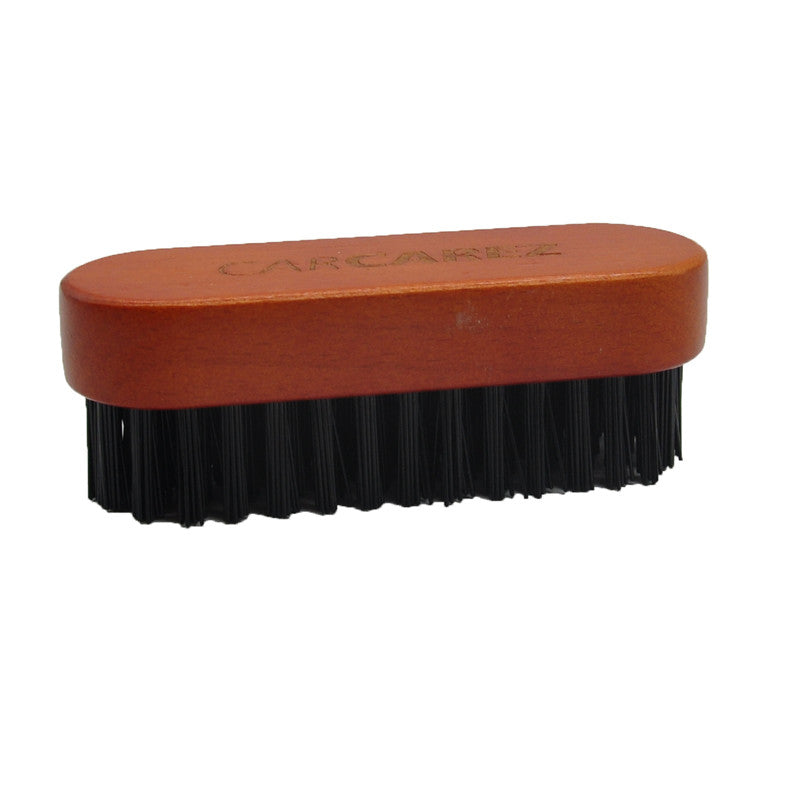 Premium Leather & Textile Detailing Brush (Upholstery, Carpet, Pigmented Leather, Alcantara & More) - CarCarez Auto Detailing Products and Car Wash Supplies