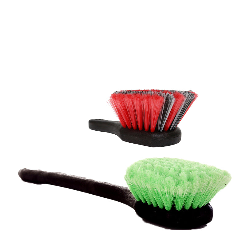 long short handle brush kit3 - CarCarez Auto Detailing Products and Car Wash Supplies