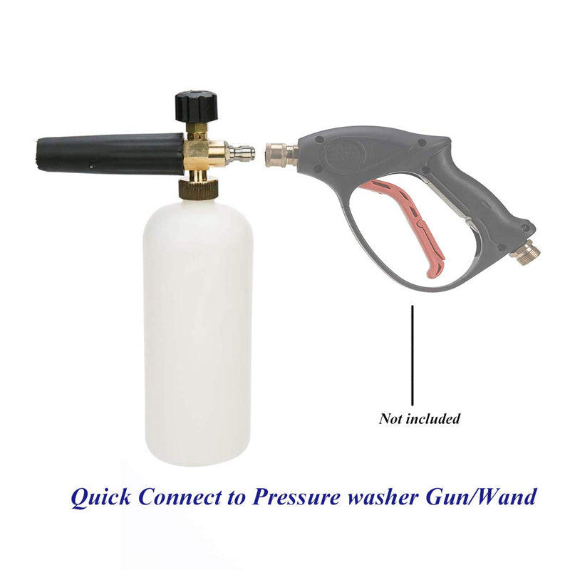 1/4 Snow Foam Lance - Pressure Jet Washer [For Pressure Washers Only] –  CarCarez