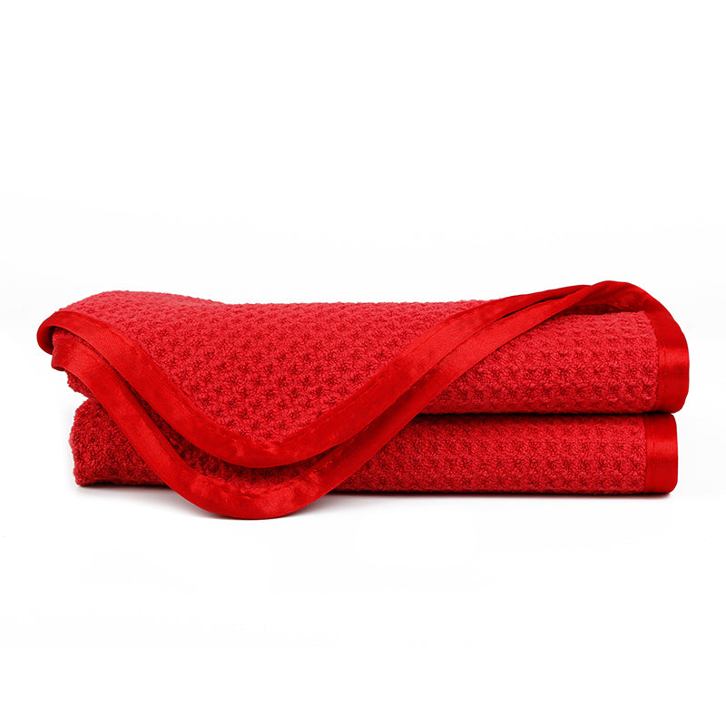 Waffle Weave Microfiber Towel (16"x24", 380GSM, Pack of 3) - CarCarez Professional Auto Detailing and Cleaning Products