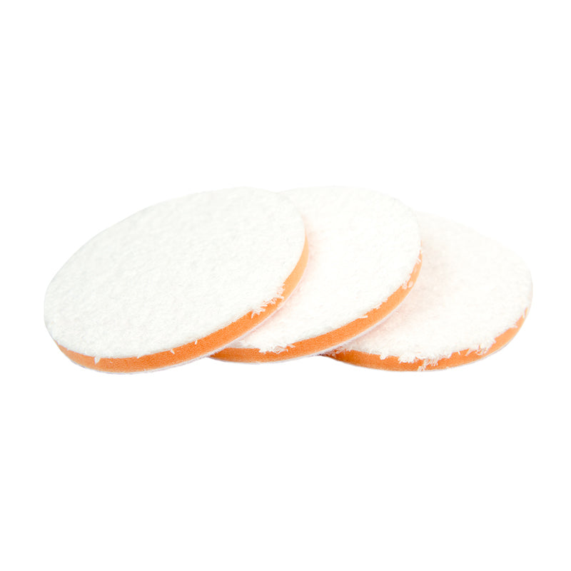 5.5" Microfiber Buffing & Polishing Pads (Pack of 3) - CarCarez Professional Auto Detailing and Cleaning Products