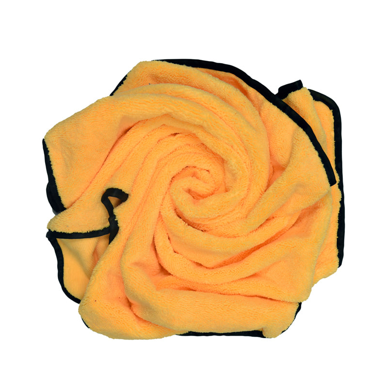 Long/Short Hair Microfiber Towel (25"x36", 380GSM, Pack of 1) - CarCarez Professional Auto Detailing and Cleaning Products