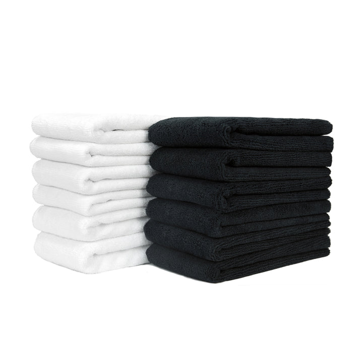 Edgeless Microfiber Towel (16"x16", 380GSM, Pack of 6) - CarCarez Professional Auto Detailing and Cleaning Products