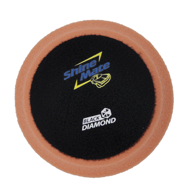 ShineMate 4" Foam Pad High Cutting (T80 Black Diamond Line) - CarCarez Auto Detailing Products and Car Wash Supplies